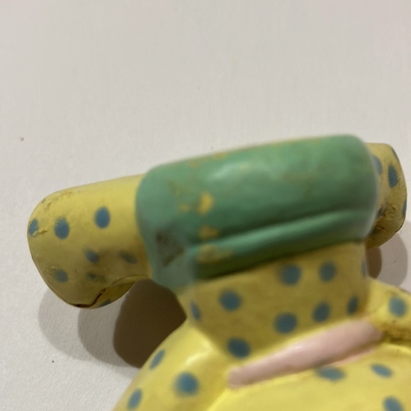 Resin Bear in Easter Bunny Pajamas Figurine - Picture 6 of 7